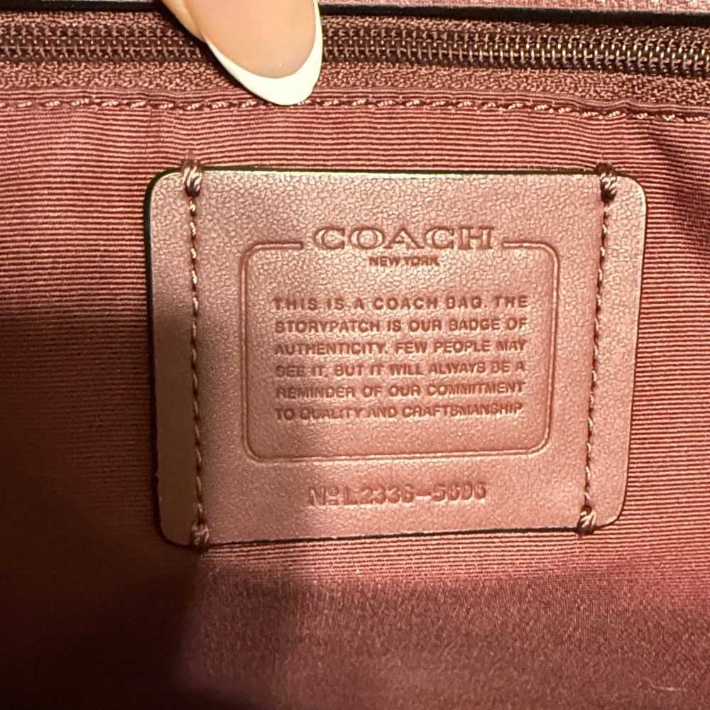 Large Coach City Tote Bag - Picture 7 of 14